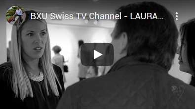 BXU Swiss TV - LAURA CHAPLIN VERNISSAGE in Nyon