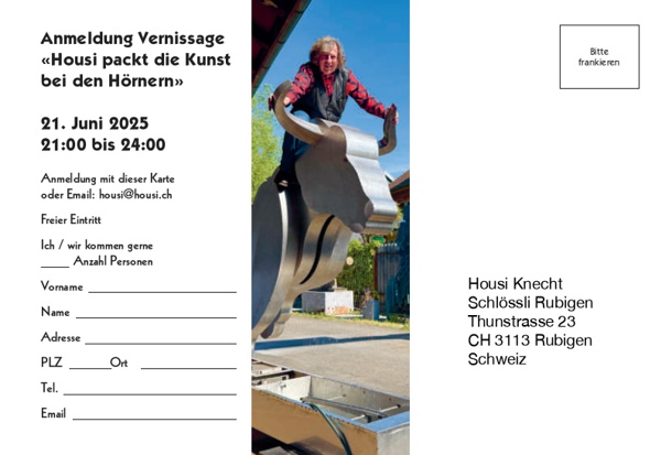 Housi Events 2025 - Anmeldung